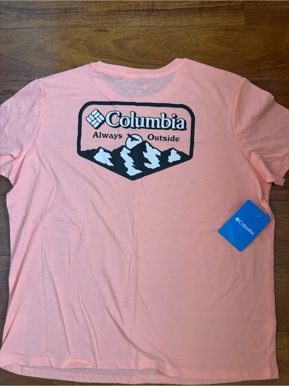 Columbia Women’s  Light Pink Logo Crew Tee